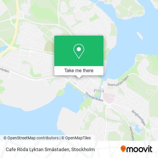 Cafe Röda Lyktan Småstaden map