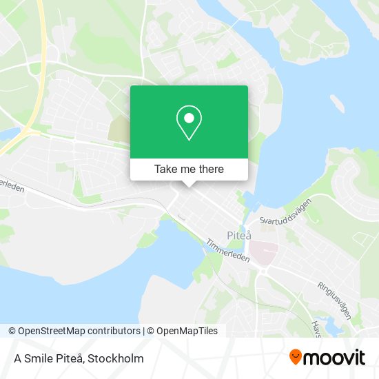 A Smile Piteå map