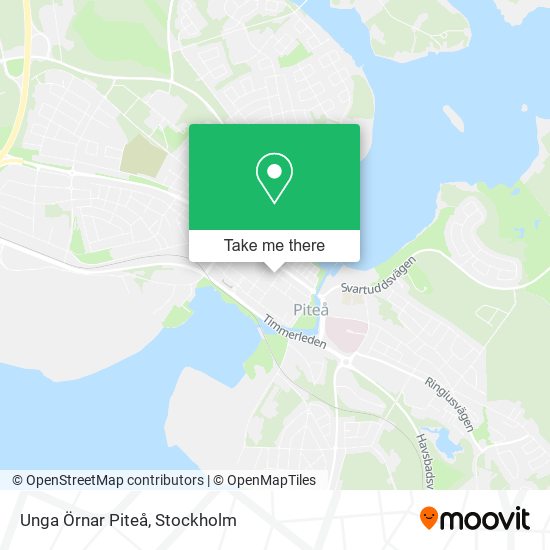 Unga Örnar Piteå map