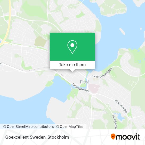 Goexcellent Sweden map