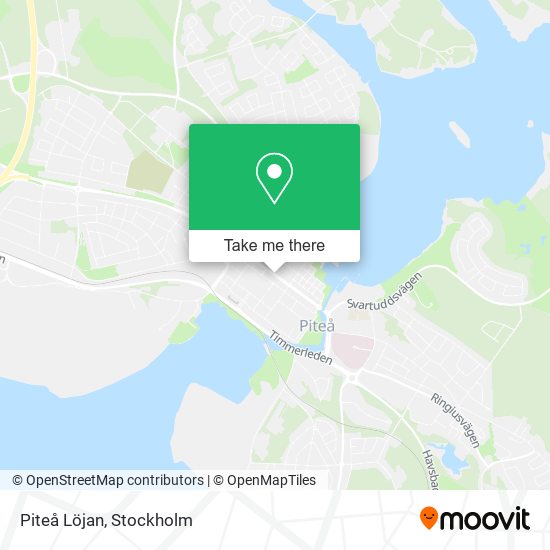 Piteå Löjan map