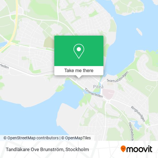 Tandläkare Ove Brunström map