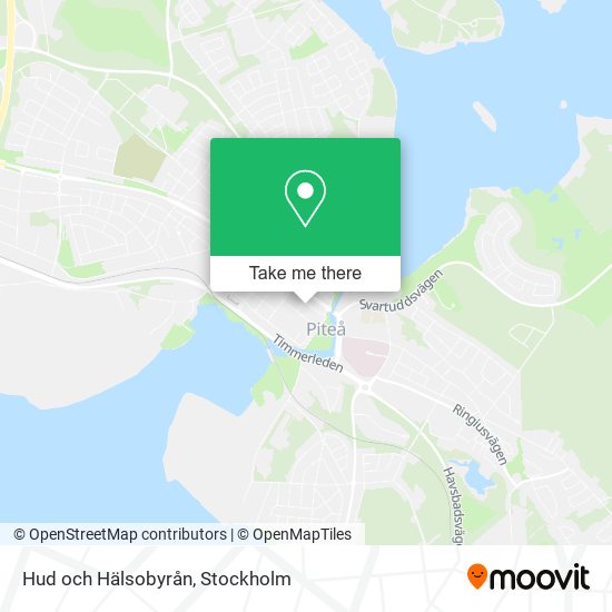 Hud och Hälsobyrån map