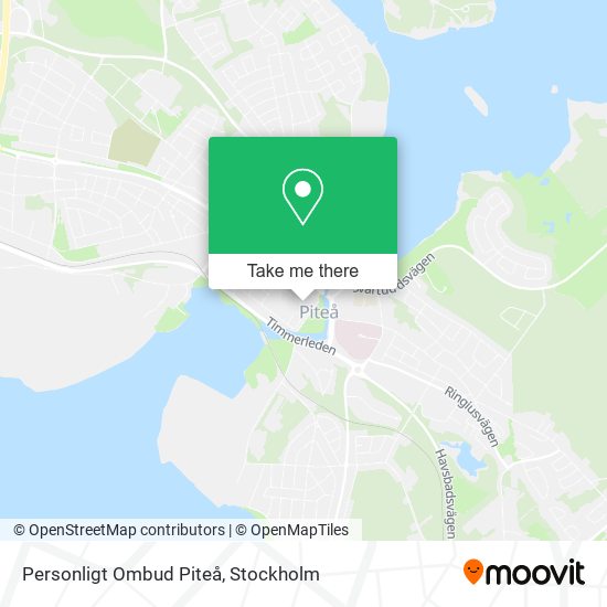 Personligt Ombud Piteå map