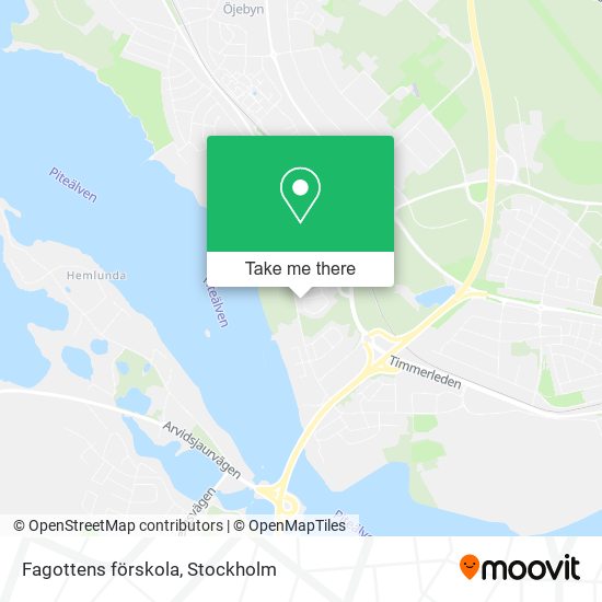 Fagottens förskola map