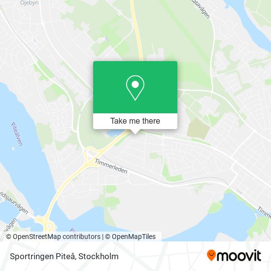 Sportringen Piteå map