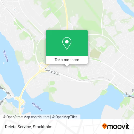 Delete Service map