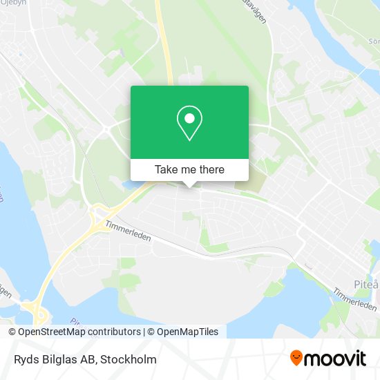 Ryds Bilglas AB map