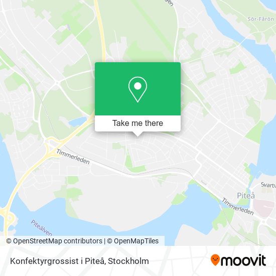 Konfektyrgrossist i Piteå map