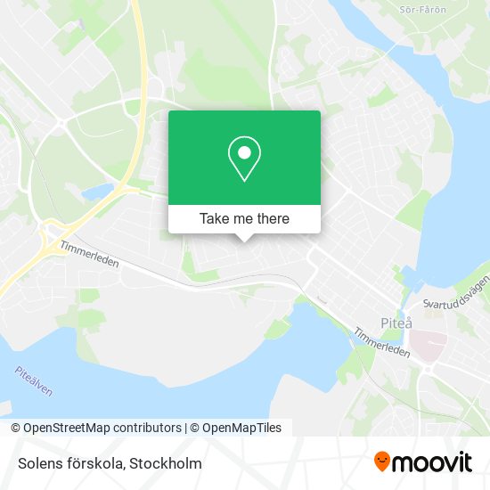 Solens förskola map