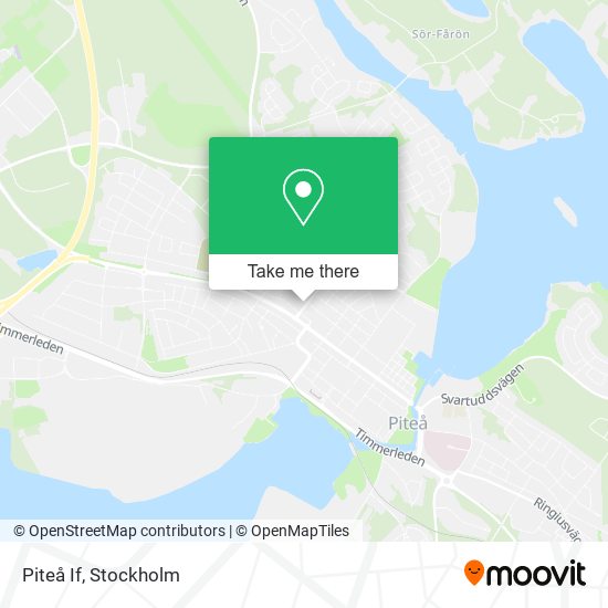Piteå If map