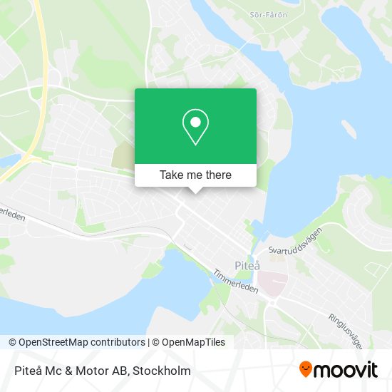 Piteå Mc & Motor AB map