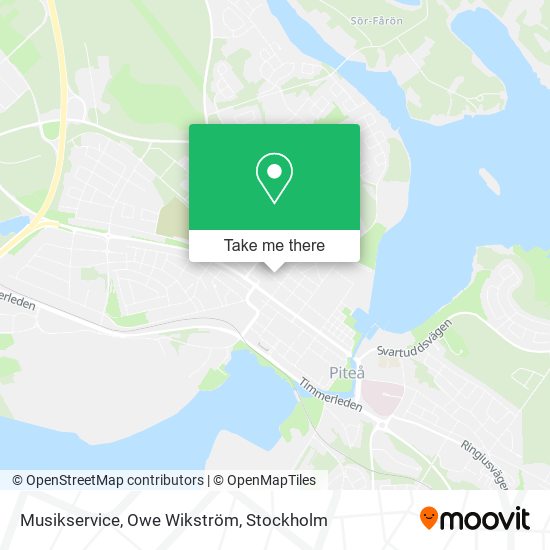 Musikservice, Owe Wikström map