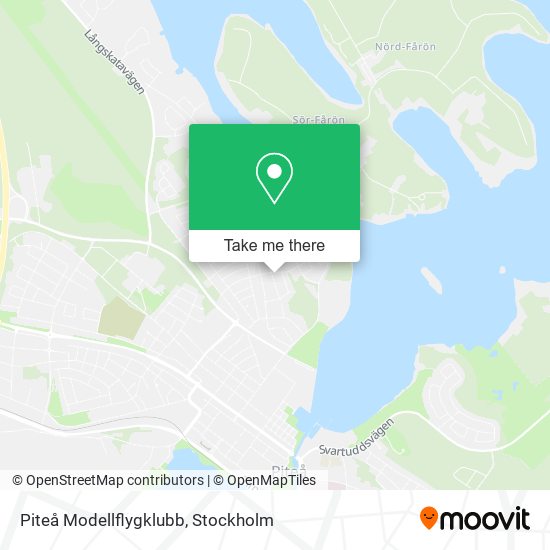 Piteå Modellflygklubb map