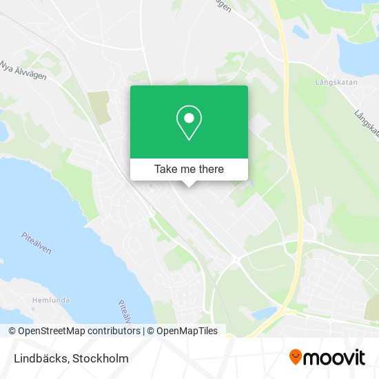 Lindbäcks map