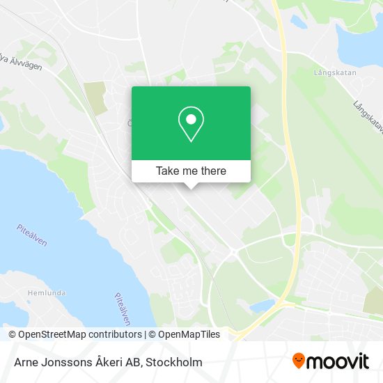 Arne Jonssons Åkeri AB map