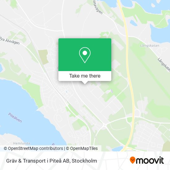 Gräv & Transport i Piteå AB map