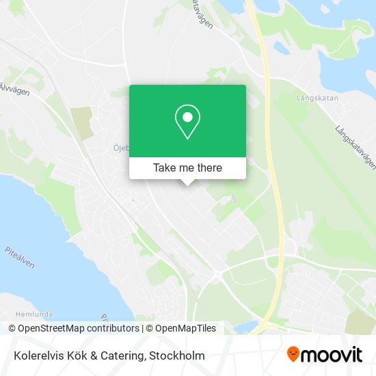 Kolerelvis Kök & Catering map