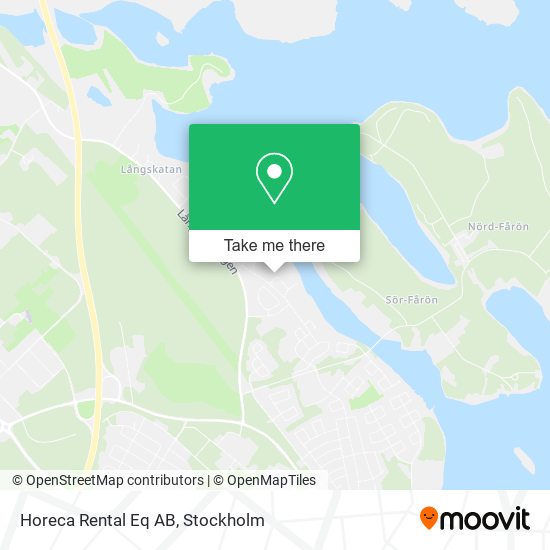 Horeca Rental Eq AB map