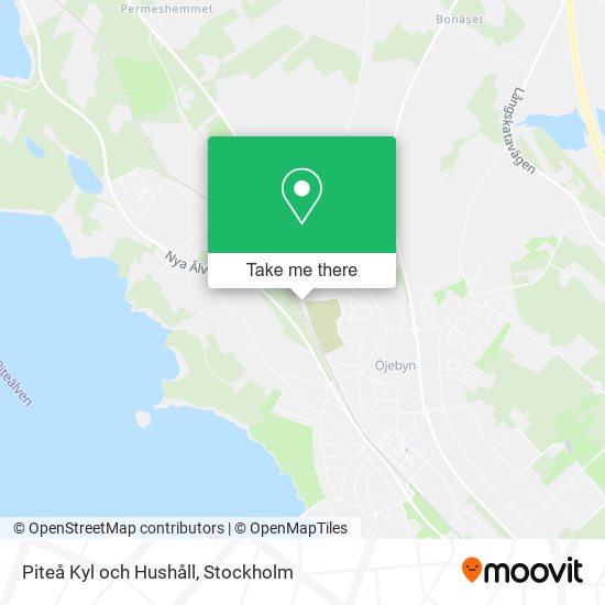 Piteå Kyl och Hushåll map