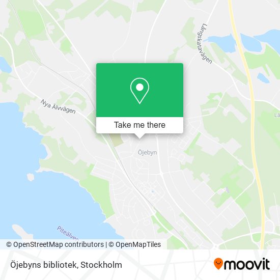 Öjebyns bibliotek map