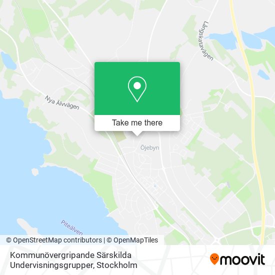 Kommunövergripande Särskilda Undervisningsgrupper map