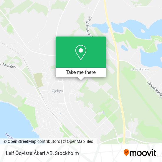 Leif Öqvists Åkeri AB map