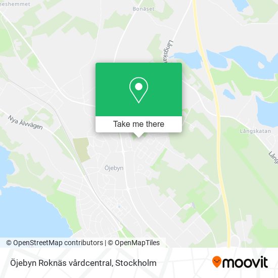 Öjebyn Roknäs vårdcentral map