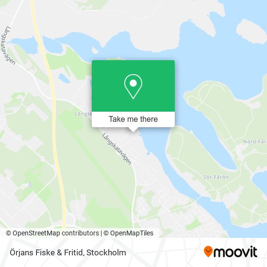 Örjans Fiske & Fritid map