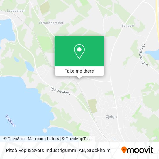 Piteå Rep & Svets Industrigummi AB map