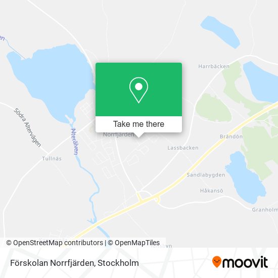 Förskolan Norrfjärden map