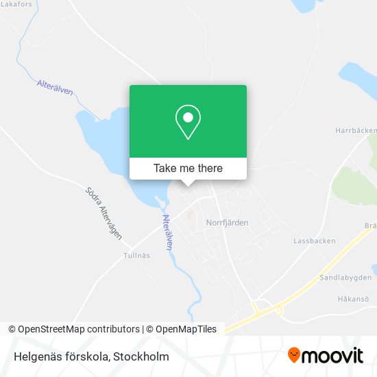 Helgenäs förskola map