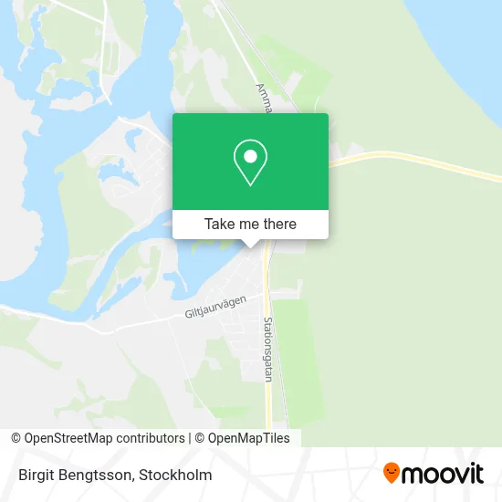 Birgit Bengtsson map