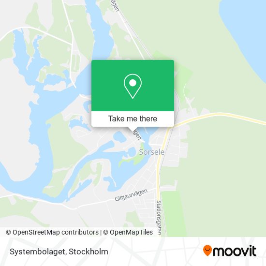 Systembolaget map