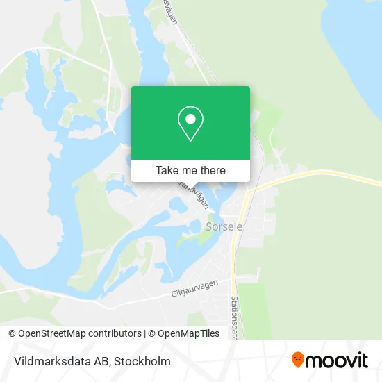 Vildmarksdata AB map