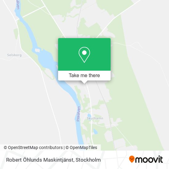 Robert Öhlunds Maskintjänst map