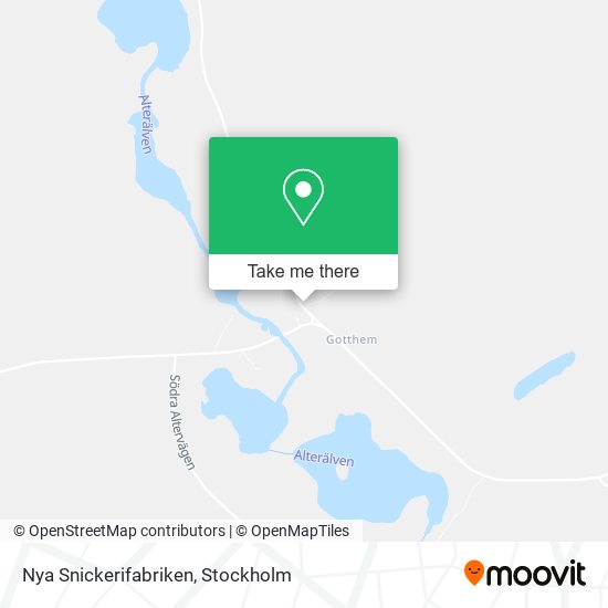 Nya Snickerifabriken map