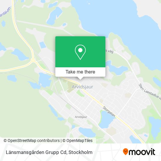 Länsmansgården Grupp Cd map