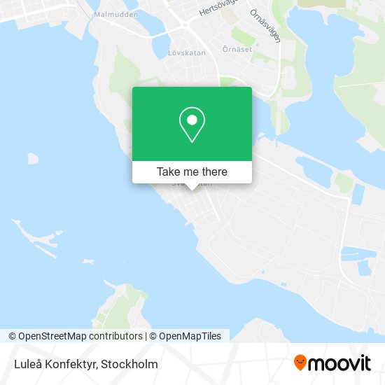 Luleå Konfektyr map