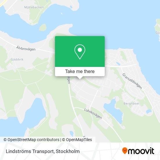 Lindströms Transport map