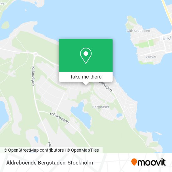 Äldreboende Bergstaden map