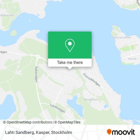 Lahti Sandberg, Kasper map