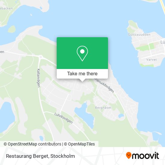 Restaurang Berget map