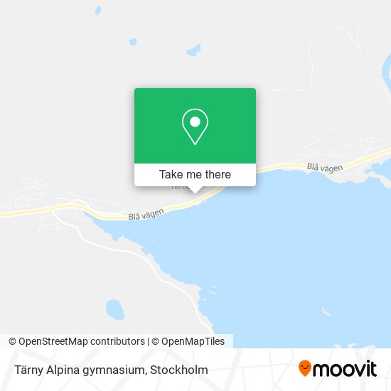 Tärny Alpina gymnasium map