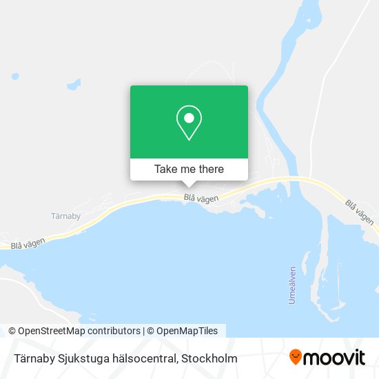 Tärnaby Sjukstuga hälsocentral map