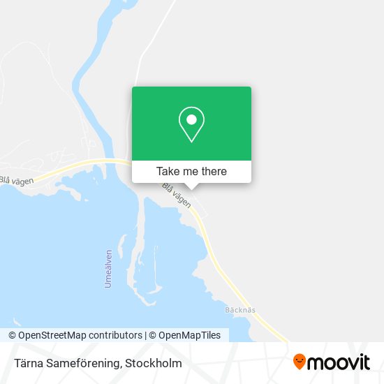 Tärna Sameförening map