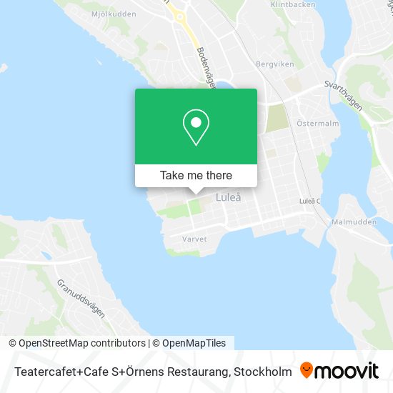 Teatercafet+Cafe S+Örnens Restaurang map