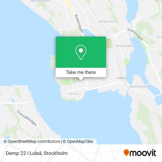 Demp 22 i Luleå map