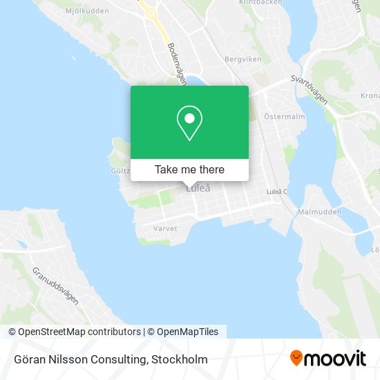 Göran Nilsson Consulting map