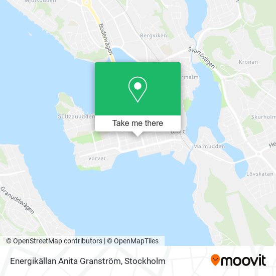 Energikällan Anita Granström map